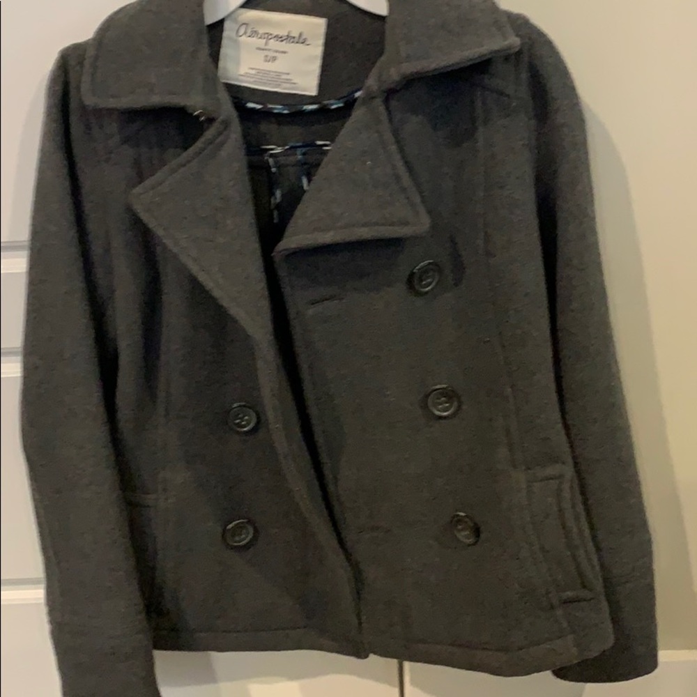 Aeropostale wool pea coat